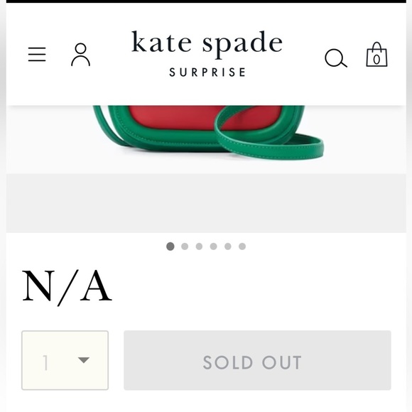 π₯ NWT Kate Spade NY Puffy Novelty Watermelon Crossbody Purse MSRP $399 - Picture 8 of 12